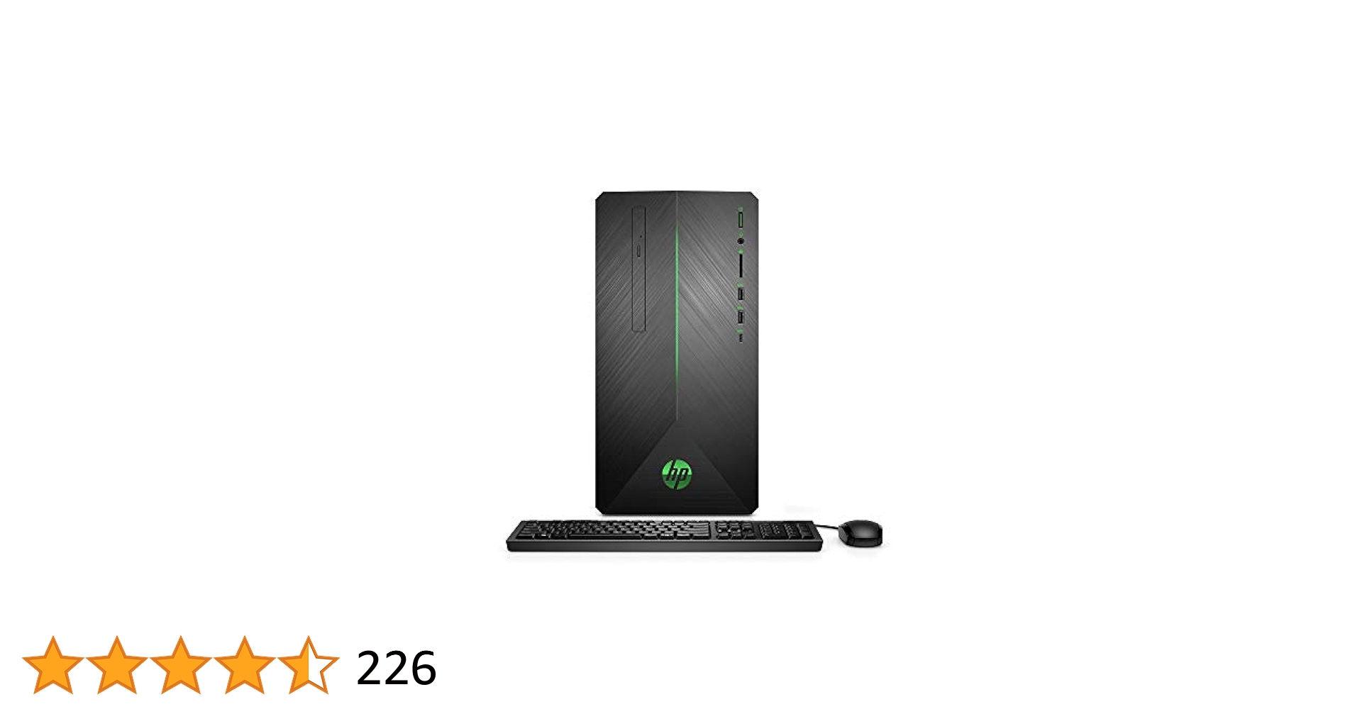 ★ HP Pavilion 【i5-9400+グラボ】 HP Pavilion Prebuilt Gaming PC, Intel Core i5-9400F, GTX